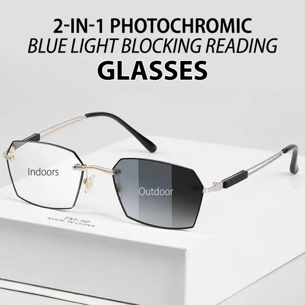 2-in-1 Blue Light Blocking Reading Glasses