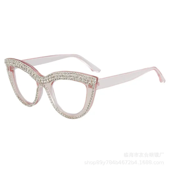 DIAMOND CAT-EYE READING GLASSES