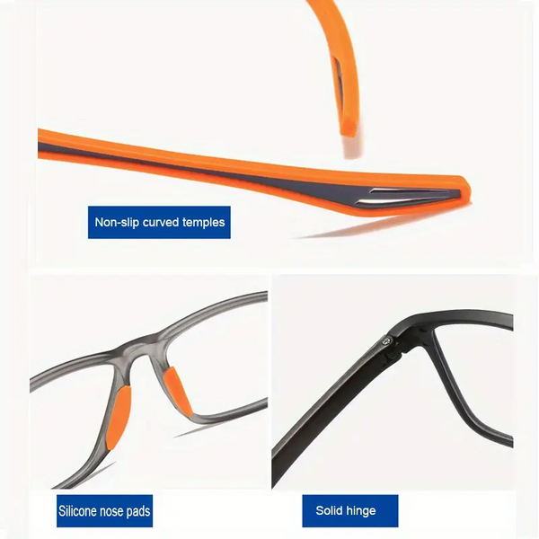 2025 New Sports Sun Reading Ultralight Photochromic Reading Glasses