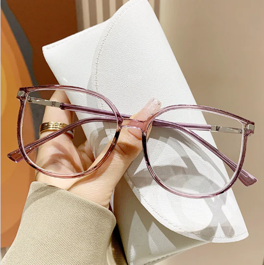 2025 New Women's Large Frame Photochromic Reading Glasses