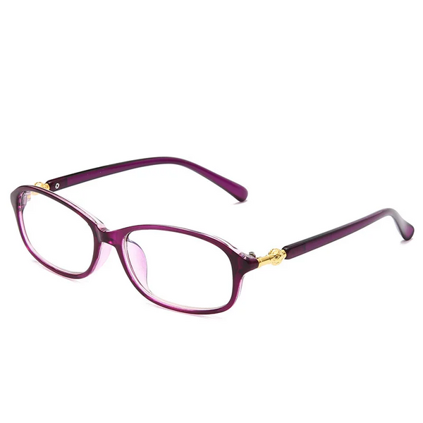 WOMEN'S FASHION LIGHTWEIGHT METAL ANTI-BLUE LIGHT READING GLASSES