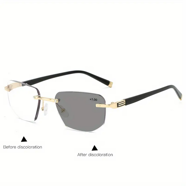 Color-Changing Progressive Multifocal Presbyopia Glasses