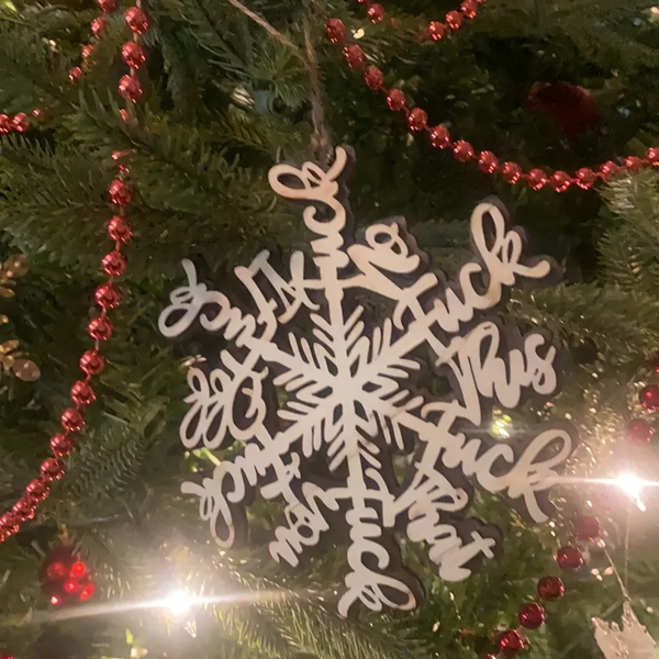 Funny Christmas Ornament | Perfect ornament for annual summary