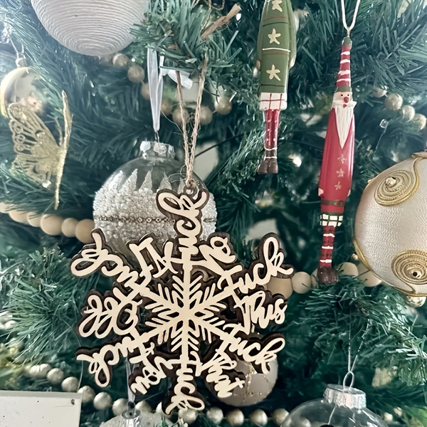 Funny Christmas Ornament | Perfect ornament for annual summary