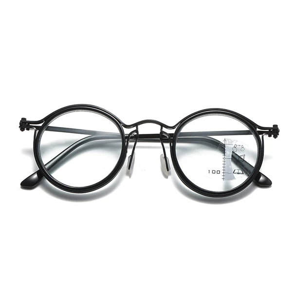 2026 New Ultralight Multifocal Photochromic Progressive Reading Glasses with Blue Light Protection