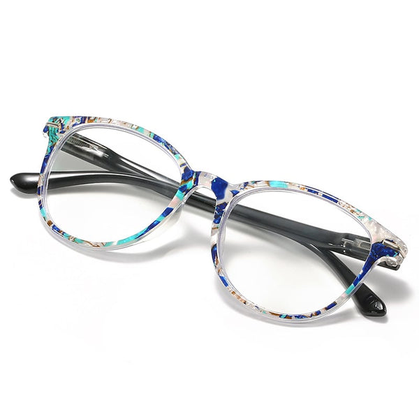 STYLISHLY FRAMED HIGH-DEFINITION BLUE LIGHT BLOCKING READING GLASSES