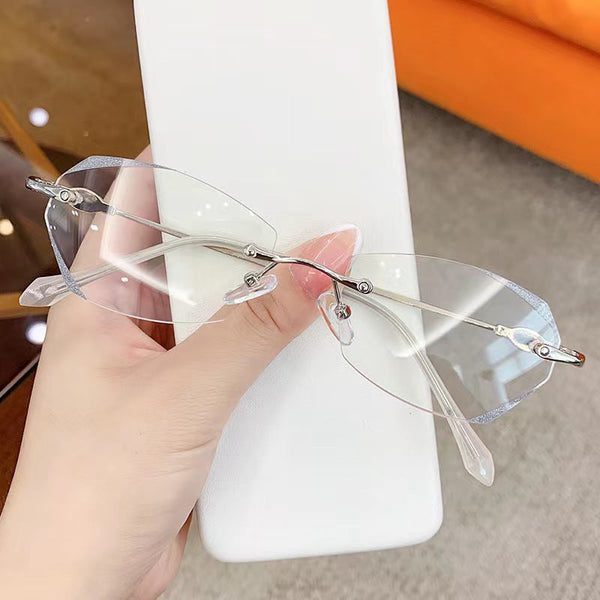 Fashionable Anti-blue Light Rimless Reading Glasses（50% OFF）